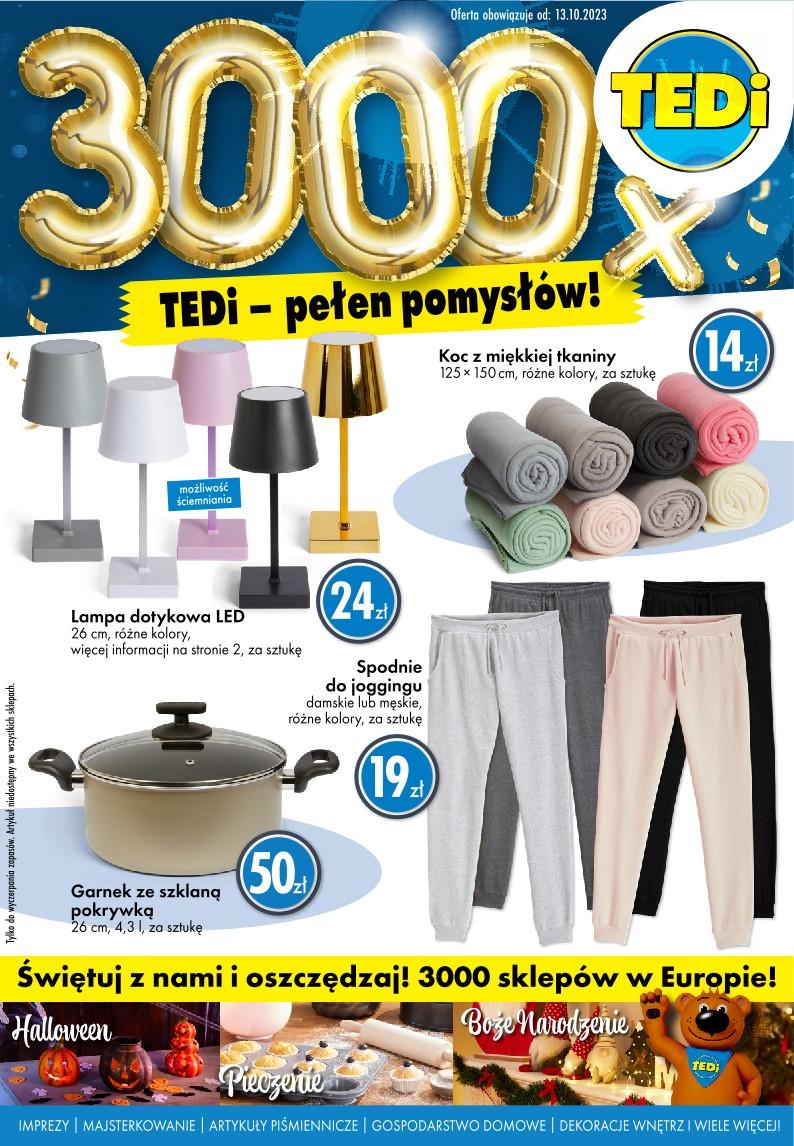 Gazetka promocyjna TEDi str. 1